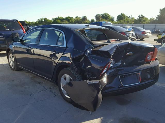 1G1ZF57528F288254 - 2008 CHEVROLET MALIBU HYB ლურჯი ფოტო 3