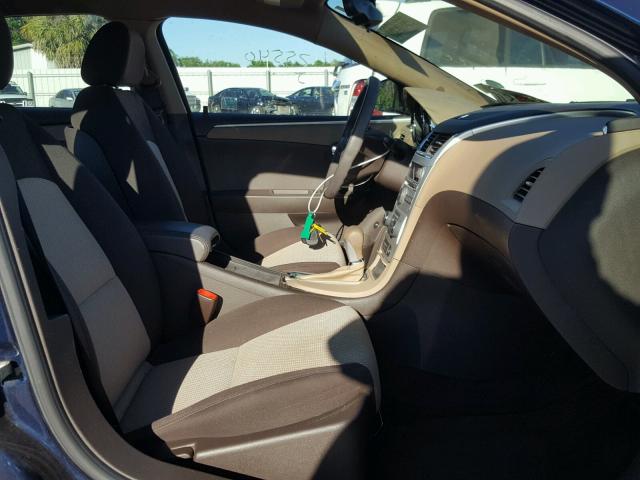 1G1ZF57528F288254 - 2008 CHEVROLET MALIBU HYB ლურჯი ფოტო 5