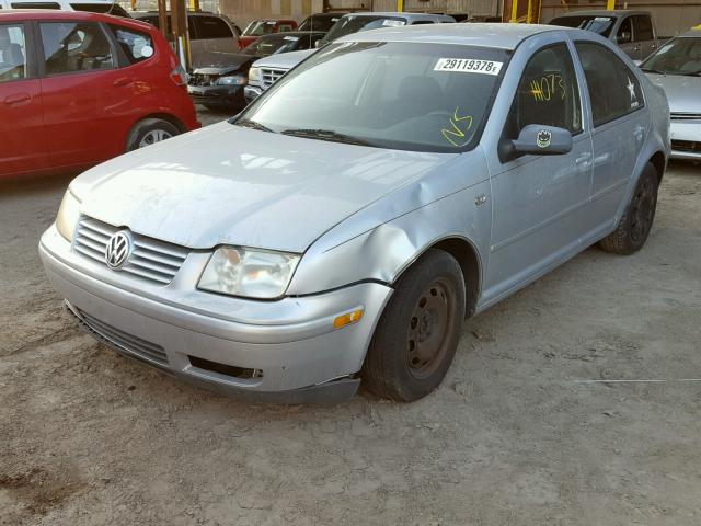 3VWRK69M93M099507 - 2003 VOLKSWAGEN JETTA GL SILVER photo 2