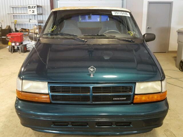 1B4GH44R2RX362372 - 1994 DODGE GRAND CARA GREEN photo 9