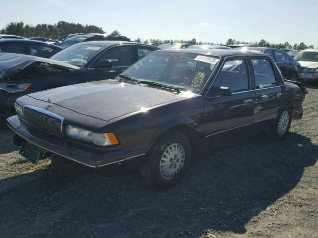 1G4AG55M3T6435343 - 1996 BUICK CENTURY SP BURGUNDY photo 2