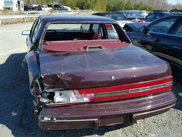 1G4AG55M3T6435343 - 1996 BUICK CENTURY SP BURGUNDY photo 9