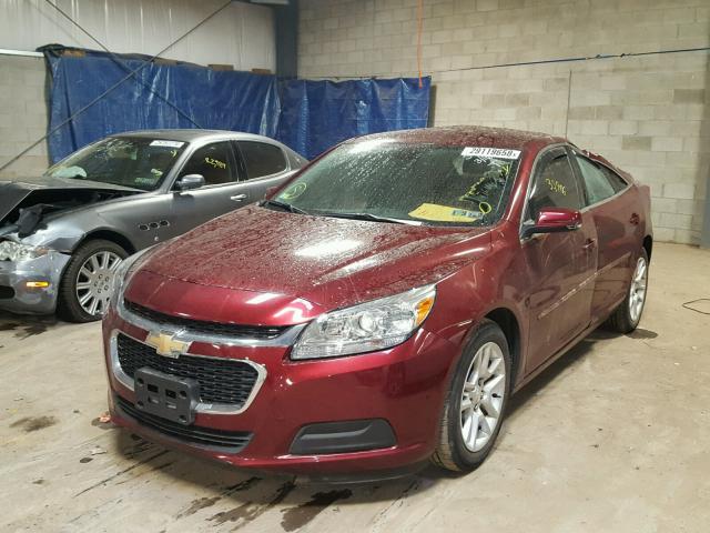 1G11C5SL3FF353962 - 2015 CHEVROLET MALIBU 1LT BURGUNDY photo 2