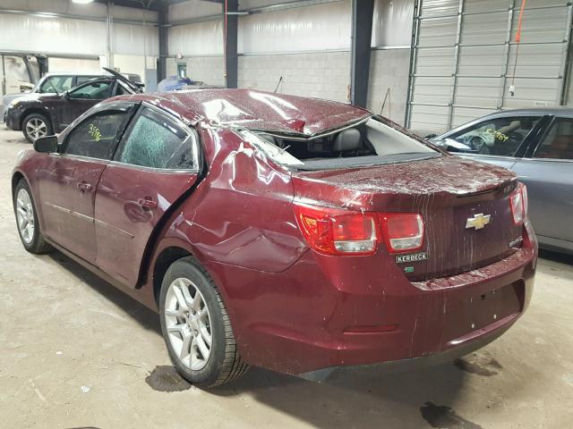 1G11C5SL3FF353962 - 2015 CHEVROLET MALIBU 1LT 勃艮第红 照片 3