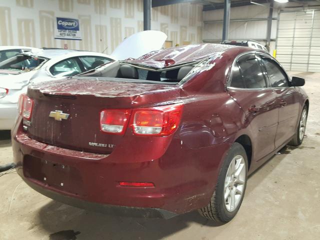 1G11C5SL3FF353962 - 2015 CHEVROLET MALIBU 1LT 勃艮第红 照片 4