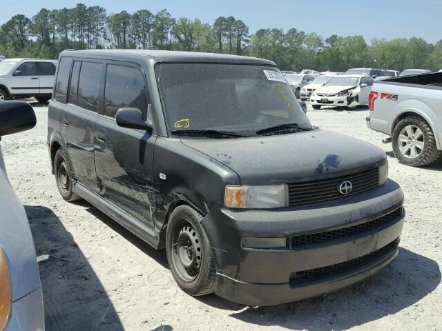 JTLKT324140166264 - 2004 TOYOTA SCION XB GREEN photo 1