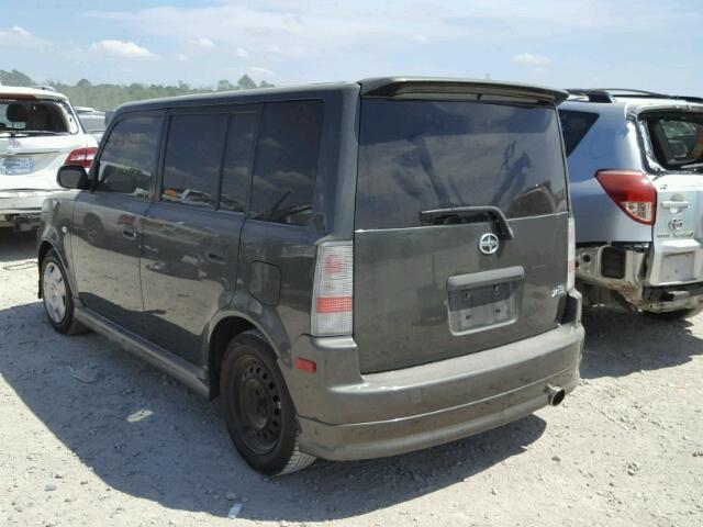 JTLKT324140166264 - 2004 TOYOTA SCION XB GREEN photo 3