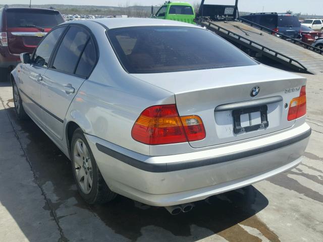 WBAEU33422PH85660 - 2002 BMW 325 XI SILVER photo 3