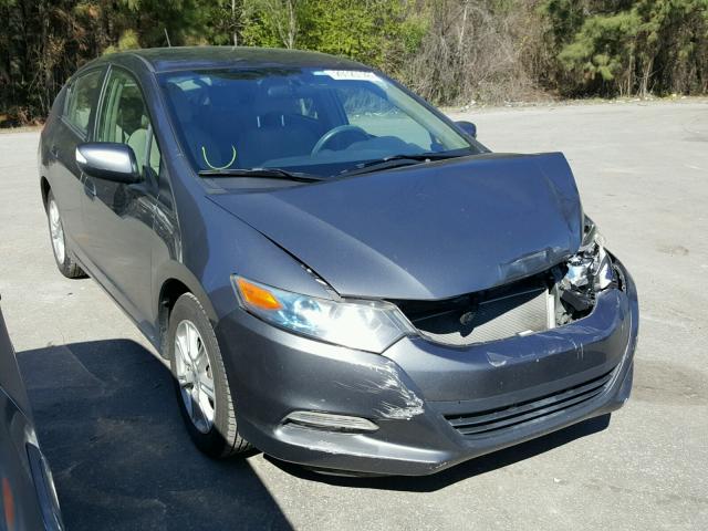 JHMZE2H71AS007498 - 2010 HONDA INSIGHT EX GRAY photo 1