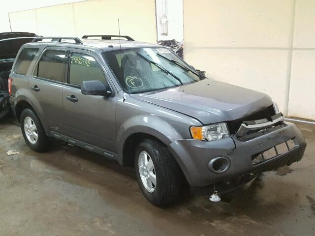 1FMCU0DG9AKB31096 - 2010 FORD ESCAPE XLT GRAY photo 1