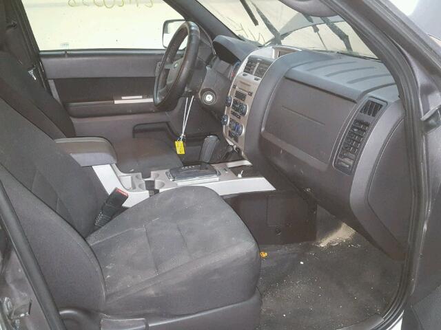 1FMCU0DG9AKB31096 - 2010 FORD ESCAPE XLT GRAY photo 5