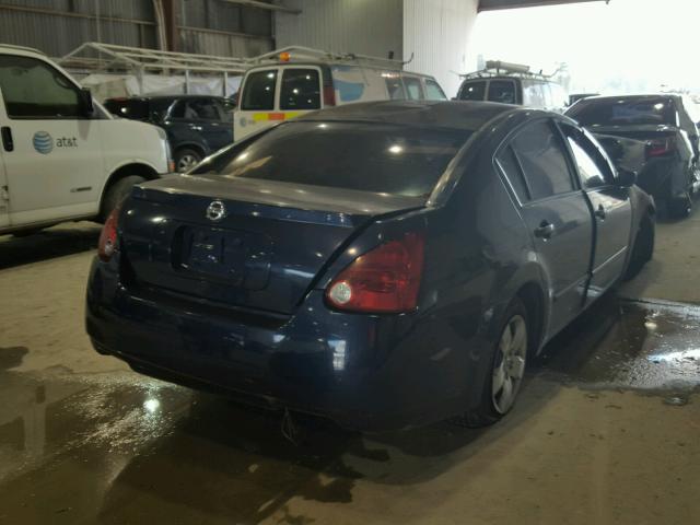 1N4BA41E86C862547 - 2006 NISSAN MAXIMA SE BLUE photo 4