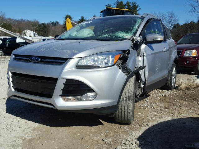 1FMCU0J9XEUC40795 - 2014 FORD ESCAPE TIT SILVER photo 2