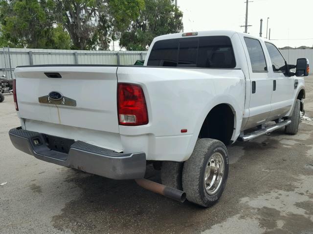 1FDWF36P85EC97863 - 2005 FORD F350 SUPER WHITE photo 4