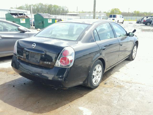 1N4AL11D86C215352 - 2006 NISSAN ALTIMA S BLACK photo 4