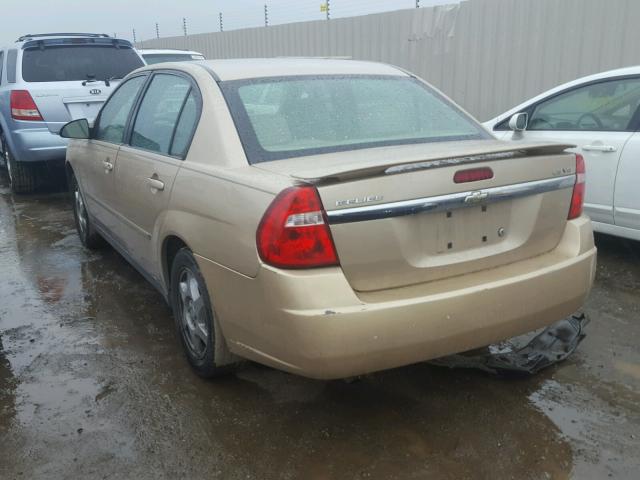 1G1ZT52805F307566 - 2005 CHEVROLET MALIBU LS TAN photo 3