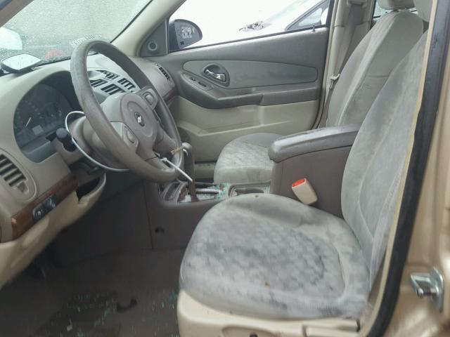 1G1ZT52805F307566 - 2005 CHEVROLET MALIBU LS თაფლისფერი ფოტო 5