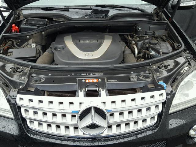 4JGBB86E26A045038 - 2006 MERCEDES-BENZ ML 350 BLACK photo 7