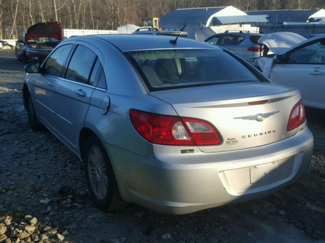 1C3LC56R88N255778 - 2008 CHRYSLER SEBRING TO SILVER photo 3