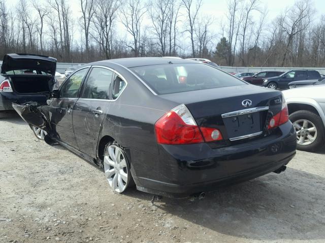 JNKAY01F27M457300 - 2007 INFINITI M35 BASE BLACK photo 3