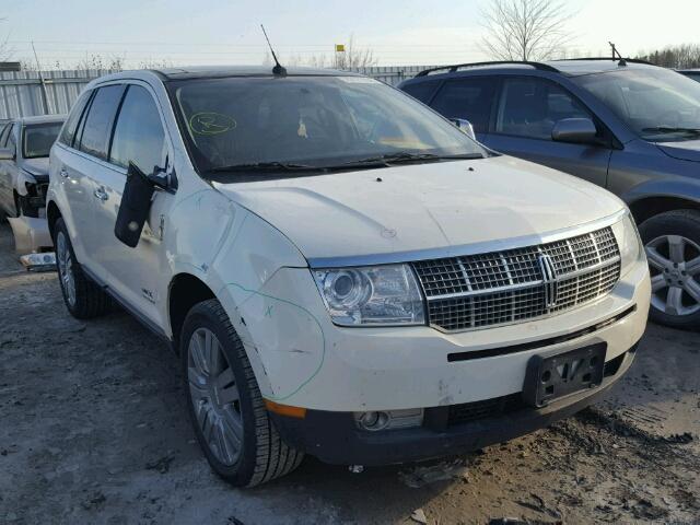 2LMDU88C28BJ11369 - 2008 LINCOLN MKX WHITE photo 1