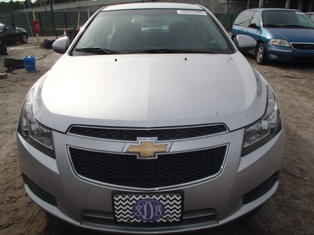 1G1PF5S98B7143366 - 2011 CHEVROLET CRUZE LT SILVER photo 9