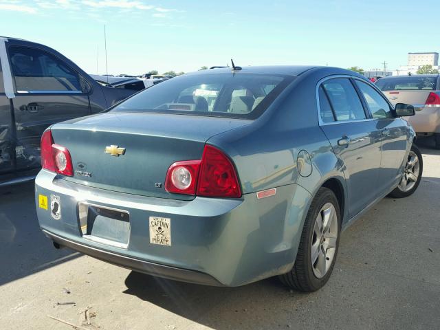 1G1ZH57B69F258577 - 2009 CHEVROLET MALIBU 1LT 绿色 照片 4