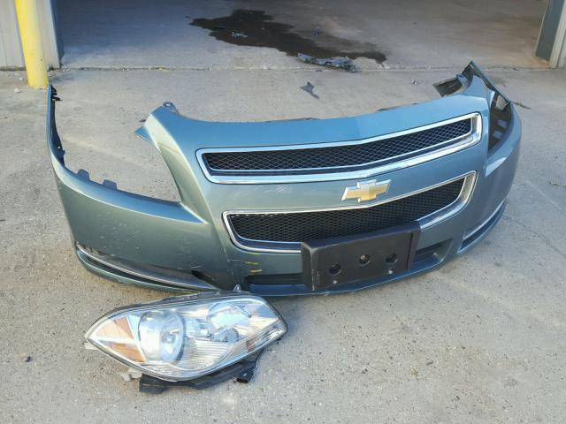 1G1ZH57B69F258577 - 2009 CHEVROLET MALIBU 1LT 绿色 照片 9