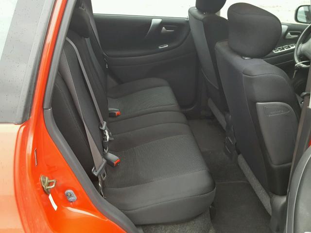 JS2RD62H165350966 - 2006 SUZUKI AERIO RED photo 6