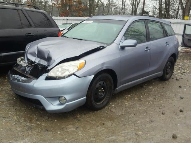 2T1KR32E87C636349 - 2007 TOYOTA COROLLA MA GRAY photo 2