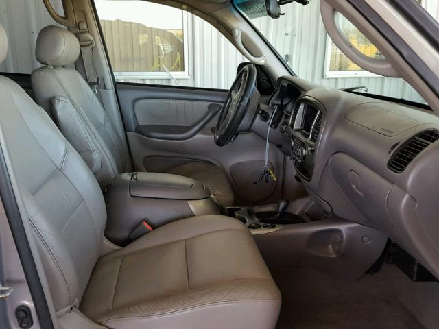 5TDBT48A52S097930 - 2002 TOYOTA SEQUOIA LI GRAY photo 5