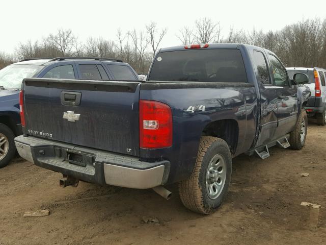 1GCEK29C89Z170172 - 2009 CHEVROLET SILVERADO BLUE photo 4