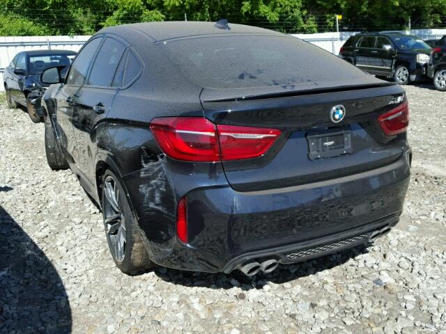 5YMKW8C54G0R43863 - 2016 BMW X6 M BLACK photo 3