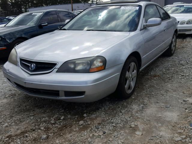 19UYA42673A008430 - 2003 ACURA 3.2CL TYPE SILVER photo 2