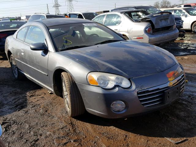 4C3AG52H54E115950 - 2004 CHRYSLER SEBRING LI GRAY photo 1