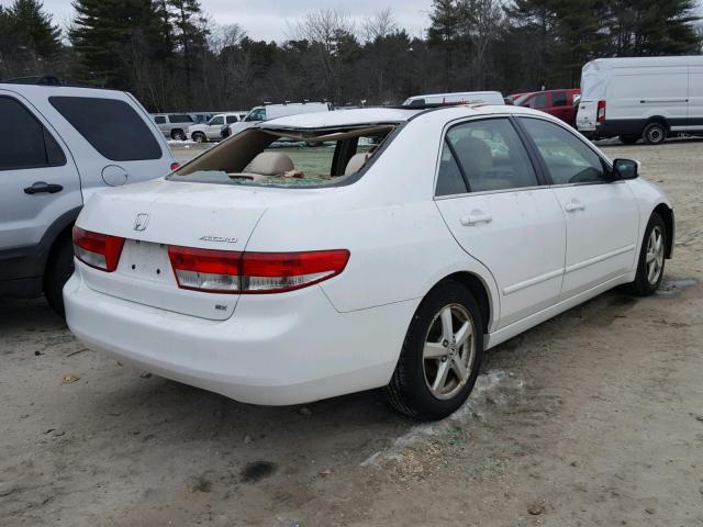 JHMCM56603C087054 - 2003 HONDA ACCORD EX WHITE photo 4