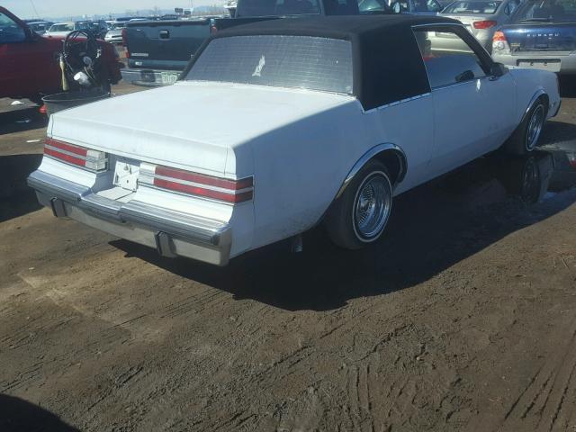 1G4AM4746DR413336 - 1983 BUICK REGAL LIMI GRAY photo 4