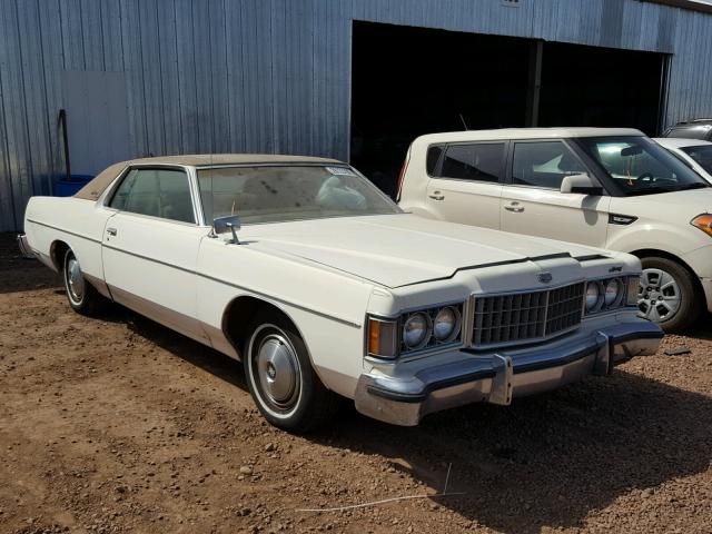 4Z56S558637 - 1974 MERCURY MONTEREY BEIGE photo 1