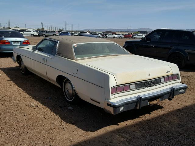 4Z56S558637 - 1974 MERCURY MONTEREY BEIGE photo 3