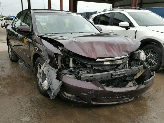 KMHEU46C56A150283 - 2006 HYUNDAI SONATA GLS PURPLE photo 1