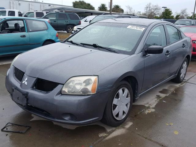 4A3AB26F75E024650 - 2005 MITSUBISHI GALANT DE GRAY photo 2