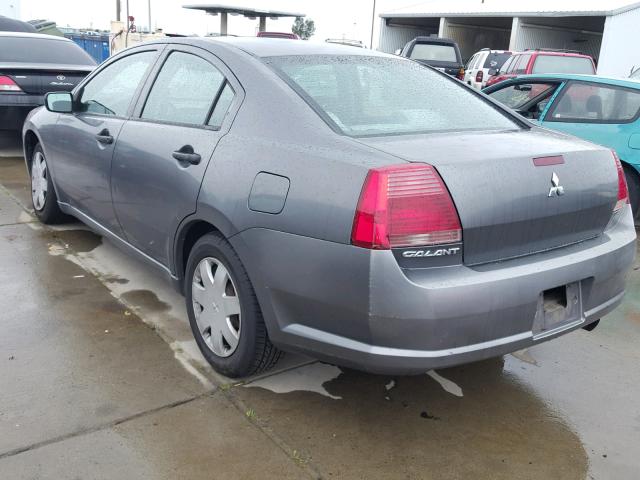 4A3AB26F75E024650 - 2005 MITSUBISHI GALANT DE GRAY photo 3