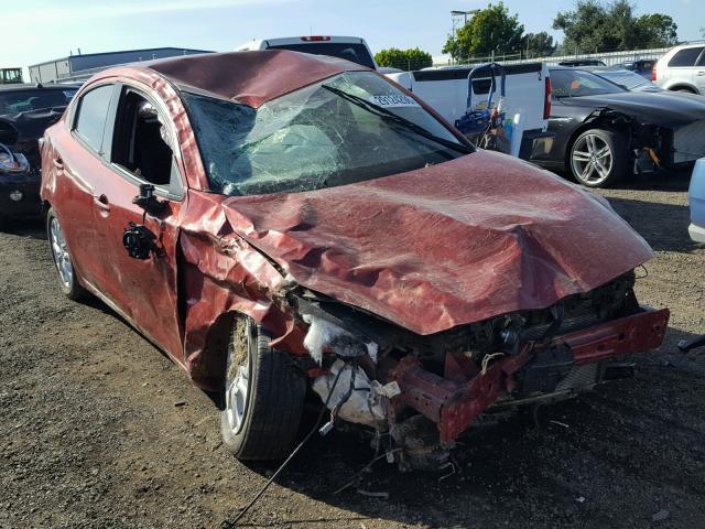 3MYDLBZV1GY129272 - 2016 TOYOTA SCION IA RED photo 1