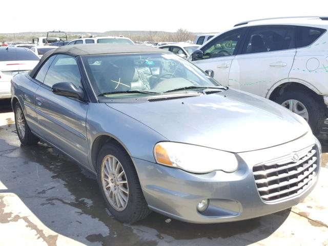 1C3EL55R96N256977 - 2006 CHRYSLER SEBRING TO SILVER photo 1