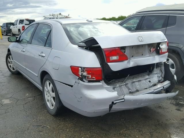 1HGCM66515A037598 - 2005 HONDA ACCORD EX SILVER photo 3