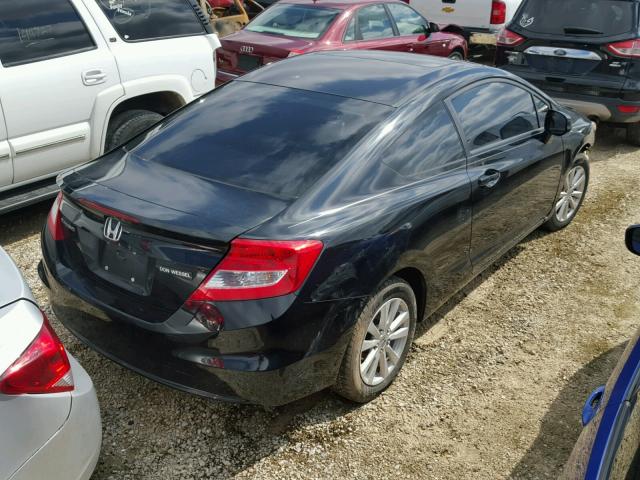 2HGFG3B17CH503197 - 2012 HONDA CIVIC EXL BLACK photo 4