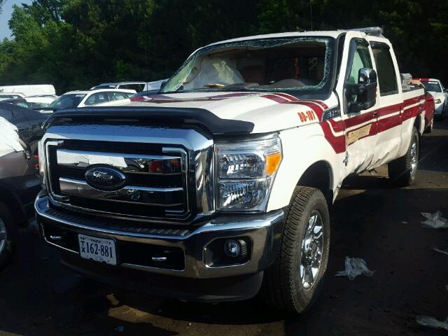 1FT7W2BT7GEB73575 - 2016 FORD F250 WHITE photo 2