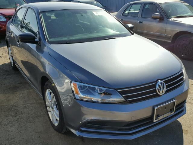 3VW2K7AJ8FM350238 - 2015 VOLKSWAGEN JETTA BASE 灰色 照片 1