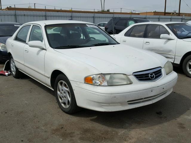 1YVGF22C625268602 - 2002 MAZDA 626 LX WHITE photo 1