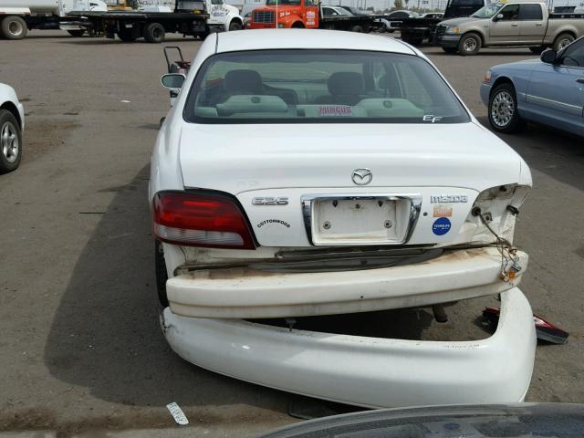 1YVGF22C625268602 - 2002 MAZDA 626 LX WHITE photo 9